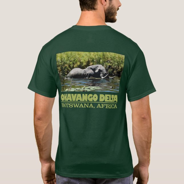 T-shirt Delta d'Okavango (Dos)
