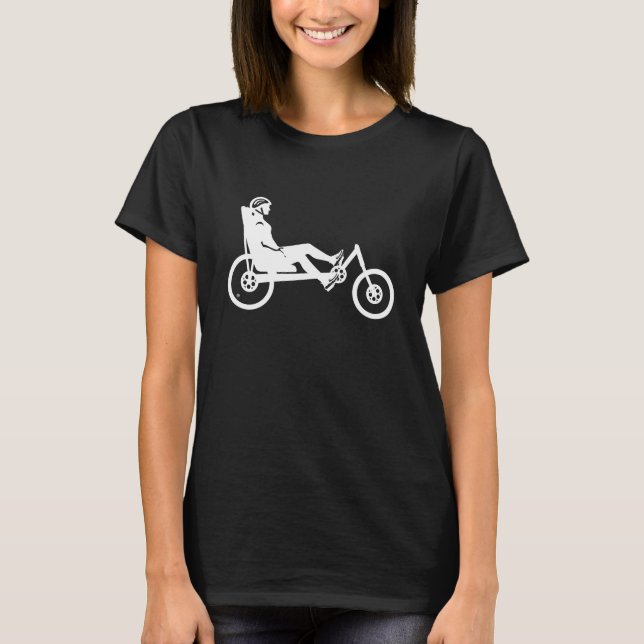 T-shirt Delta Gal en Trike - RecumbentLife (Devant)