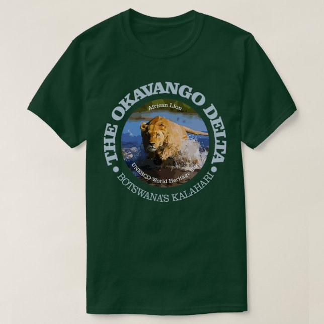 T-shirt Delta NP d'Okavango (Design devant)