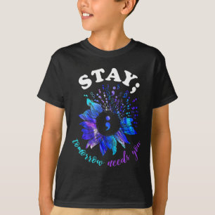 T-shirt Demain aura besoin de vous problèmes de santé ment