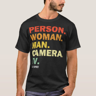 T-shirt Demande d'examen cognitif Personne Femme Homme Cam