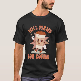 T-shirt Demandera du café Technicien en comportement enreg