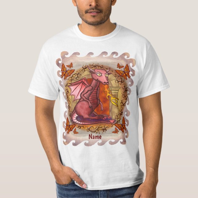 T-shirt Demandez Au Dragon (Devant)