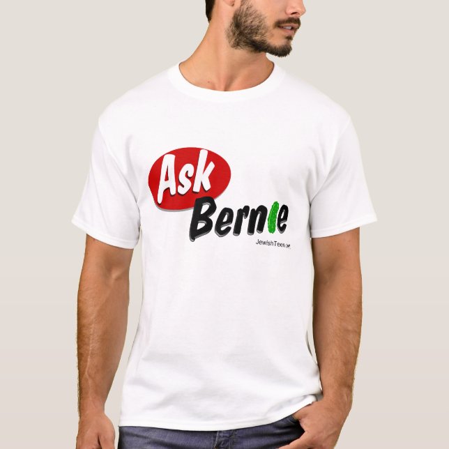 T-shirt Demandez la chemise de Bernie (Devant)