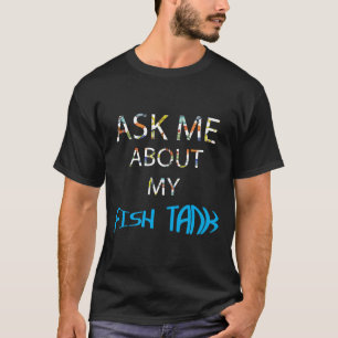 T-shirt Demandez-moi à propos de mon aquarium aquarium aqu