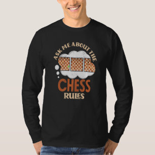 T-shirt Demandez-Moi À Propos Des Règles D'Échecs Checkmat