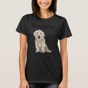 T-shirt Demandez-moi au sujet de mon chien Glen Of Imaal T