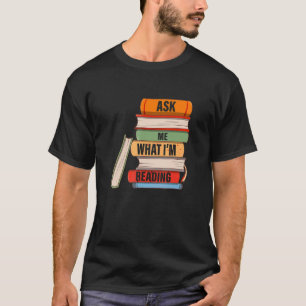 T-shirt Demandez-moi ce que je lis Réserver Vêtements