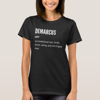 T-shirt Demarcus s Noun Un homme exceptionnel