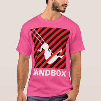 T-shirt Démarrage - Logo Sandbox (version noire)
