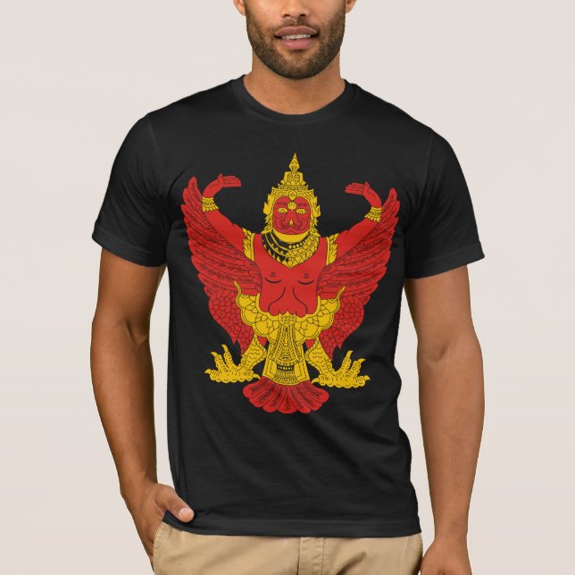 T-shirt d'emblème de la Thaïlande (Devant)