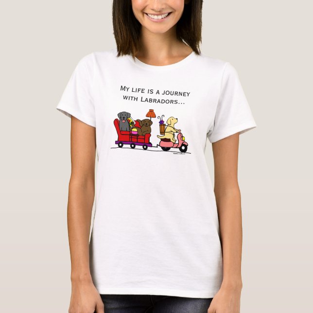T-shirt Déménagement des travailleurs (Devant)