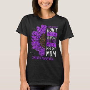 T-shirt Démence Sensibilisation Ruban Maman Guerrier