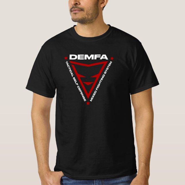 T-Shirt DEMFA Self Defense & Mixed Fighting System (Devant)
