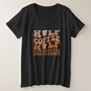 T-shirt demi-café demi-diététicien