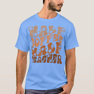 T-shirt Demi café Demi enseignant amusant enseignant ensei