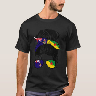 T-shirt Demi-Caymanien Français - Racines guyanaises