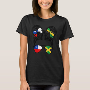 T-shirt Demi-chilienne Demi-jamaïcaine fille Chili Enfants