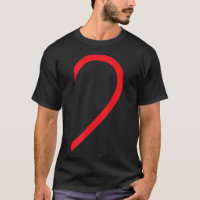 Demi-Coeur Droite Main Côté Amour Couple Camisa Pa