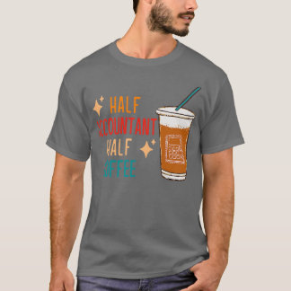 T-shirt Demi-comptable Comptable demi-café comptable cadea