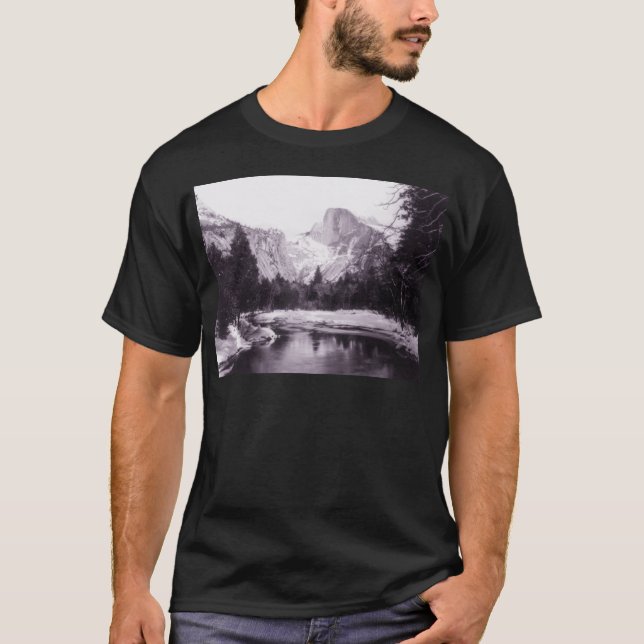 T-shirt Demi de dôme, parc national de Yosemite (Devant)