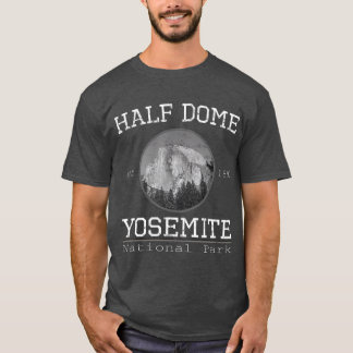 T-shirt Demi-Dôme Le Parc National Yosemite Déchiré