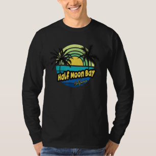 T-shirt Demi Moon Bay California Island Vacances Été Fa