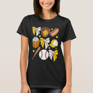 T-shirt Demi-Vente Et Douce Maman Mama Vie Coquette Bow Wo