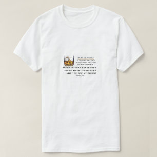 T-shirt Demi-verre complet - Une chemise MisterP