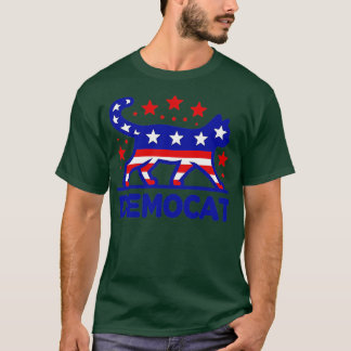 T-shirt DEMOCAT Dames De Chat Pour Kamala 2024