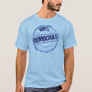 T-shirt Démocrate 100%