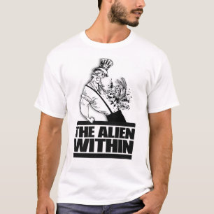 T-shirt Démocrate : L'alien en dedans