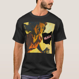 T-shirt Démocratie Anti Maga