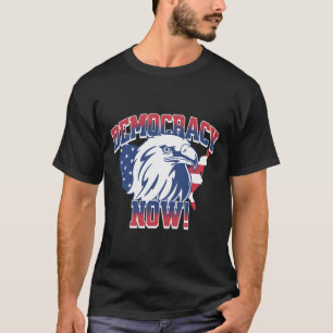 T-shirt Démocratie maintenant Vote Kamala Harris 2024 Démo