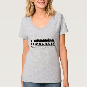 T-shirt Democrazy
