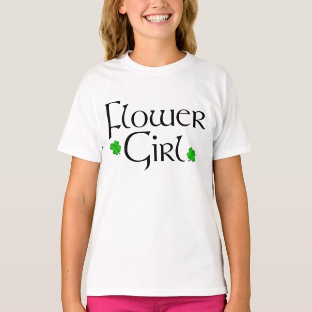 T-shirt Demoiselle de honneur irlandaise (Devant)