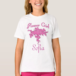T-shirt DEMOISELLE DE HONNEUR personnalisée avec le grand