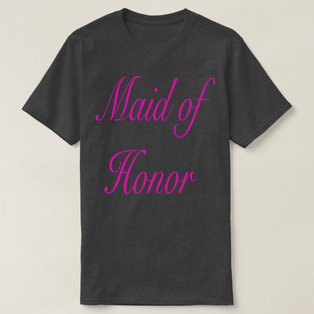 T-shirt Demoiselle d'honneur 2 (Design devant)