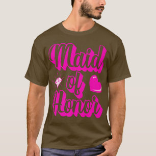 T-shirt Demoiselle d'honneur de la fête de bachelorette de