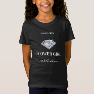 T-Shirt Demoiselle d'Honneur Mariage Noir & Blanc