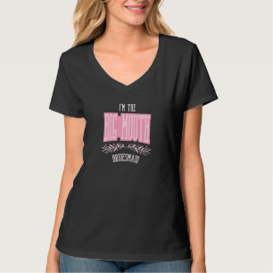 T-shirt Demoiselles d'honneur féminines Grande bouche asso