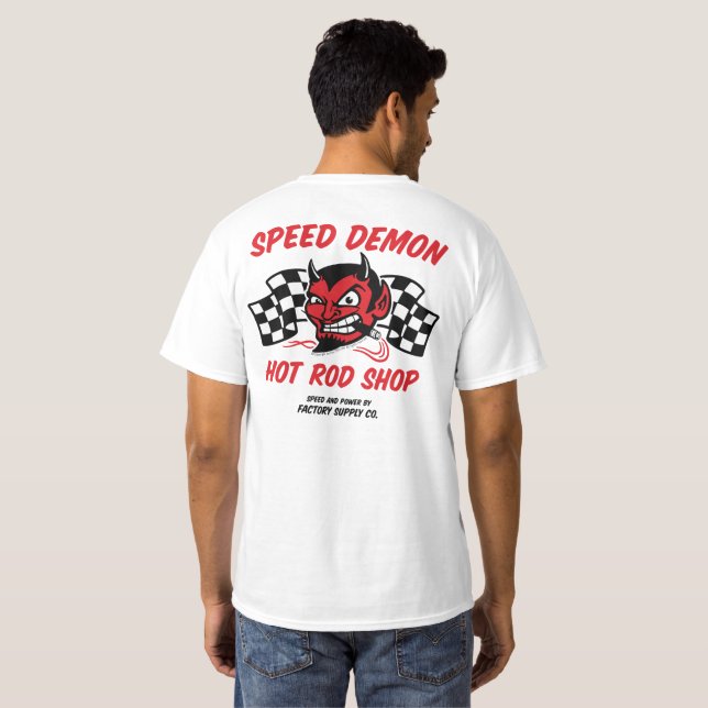 T-shirt Démon de vitesse SD002 (Dos entier)