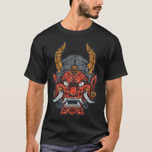 T-shirt Démon Oni Illustré
