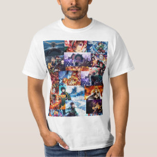 T-shirt démon slayer, dessins animés
