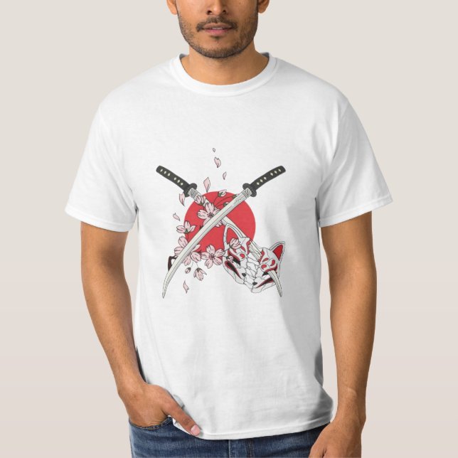 T-shirt démon slayer kimetsu no yaiba anime kawaii (Devant)