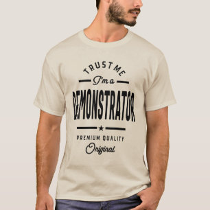T-shirt Démonstrateur Don Drôle Titre de l'emploi Professi