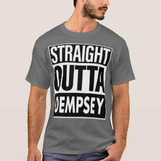T-shirt Dempsey Nom Straight Outta Dempsey