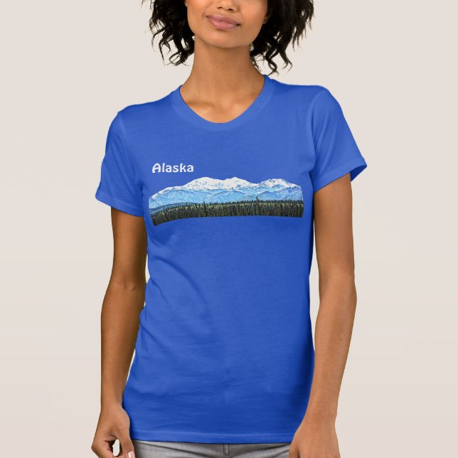 T-shirt Denali (Mt. McKinley) (Devant)