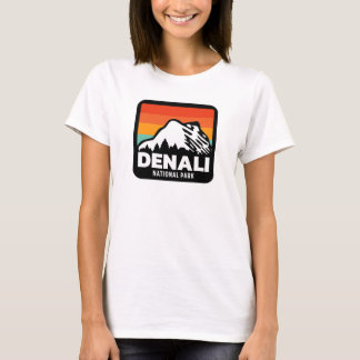 T-shirt Denali National Park Cool Retro Vintage Cadeau