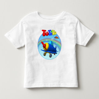 T-shirt d'enfant en bas âge d'avion de TuTiTu